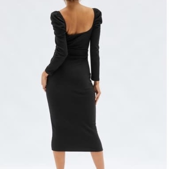 MINKPINK Puffed Shoulder Dress - Picture 2 of 8